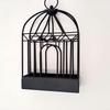 European Style Golden Wrought Iron Birdcage Mosquito Coil Holder - Creative Windproof Retro Design