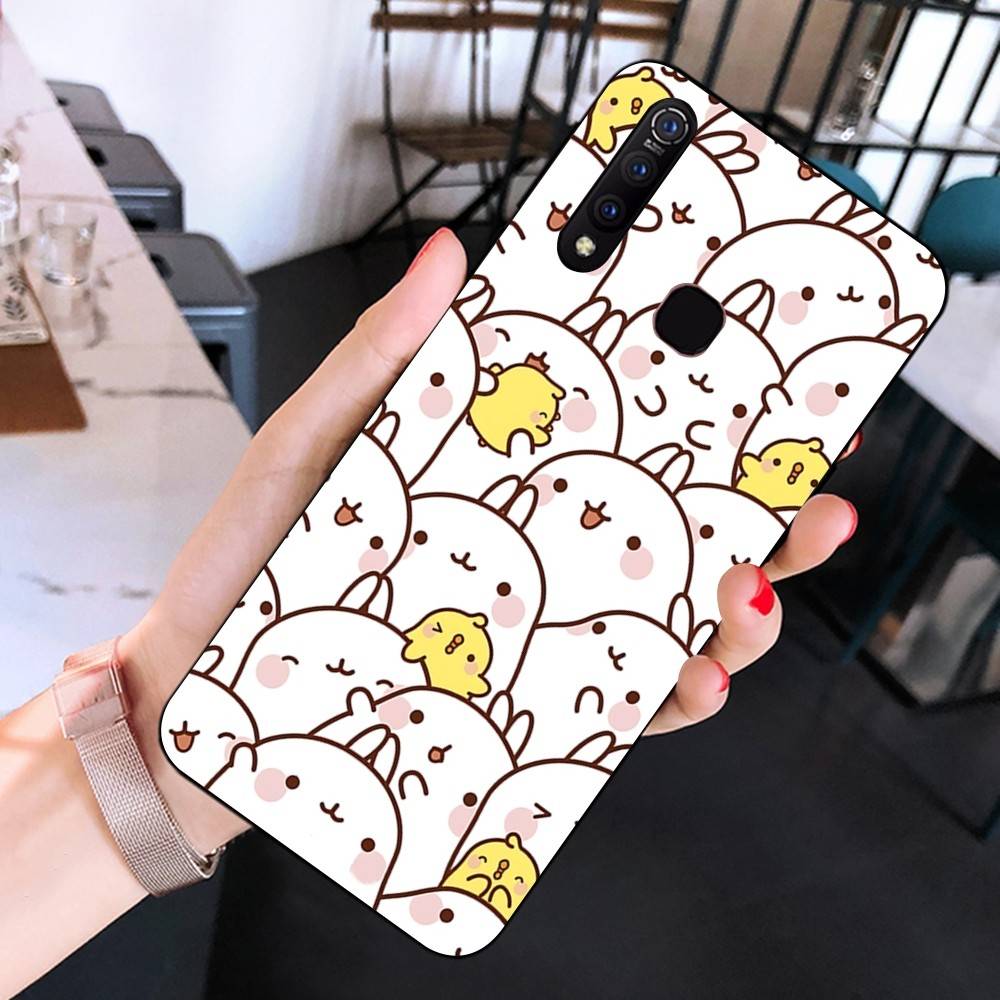 

Милый чехол M-Molangs для телефона Huawei Y9 6 7 5 Prime Enjoy 7s 7 8 Plus 7a 9e 9plus 8E Lite Psmart Huawei Y5 2019