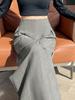 New Spring Women's High Waist Linen Wide-Leg Pants - Floor-Length Casual Yamamoto Style