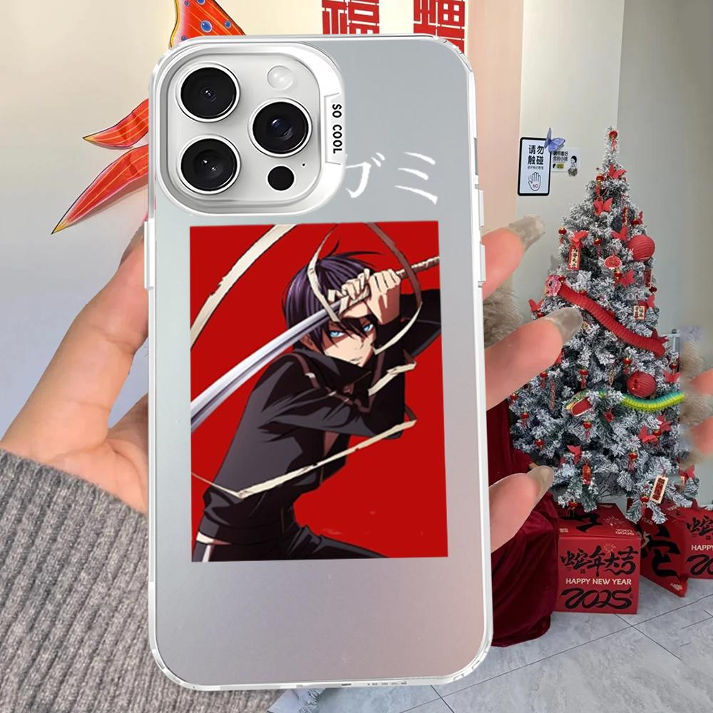 Japanese Yato Noragami Anime Art Phone Case For iPhone 16 15 14 13 12 11 Pro Max X XR XSMAX 8 7 Plus Matte Shockproof Back Cover