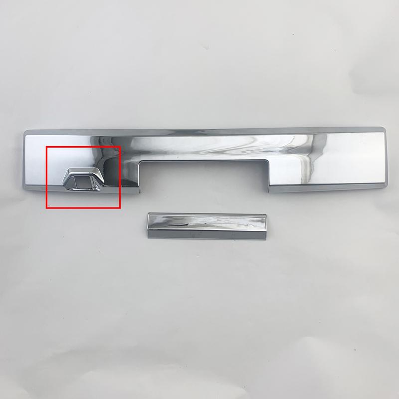 New Paste Style Car ABS Chrom Accessories Plated Rear Trunk Lid Cover Trim For Mitsubishi Triton L200
