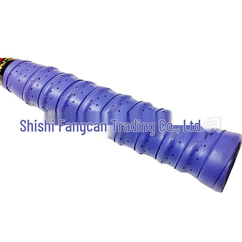 Fangcan Dragon Bone 6-Pack Anti-slip Perforated Badminton Racket Grips with EVA Ridge