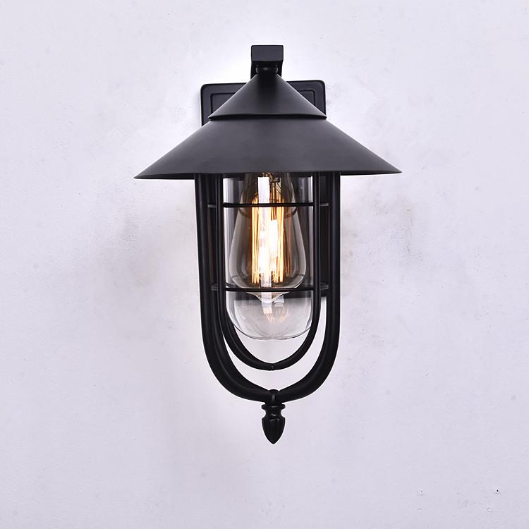 Nordic Outdoor Retro Smart Induction Wall Lamp - Waterproof for Indoor & Outdoor Use