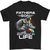 Autistic Father & Son Friends Autism ASD Mens T-Shirt 100% Cotton