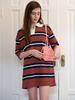 Tinknit Flora Knit Shoulder Bag_Pink