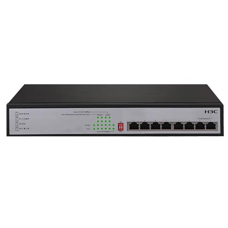 

H3C MS4000 Series 8-Port Gigabit PoE Security Switch