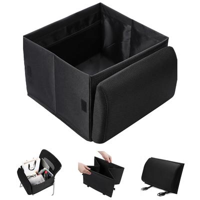 Gladgogo Car Storage Box Seat Lumbar Large Lumbar Fall Car Camping Pillow Box, 3-Way Cushion, Box, Cushion, Capacity, Foldable, Seat, Support,