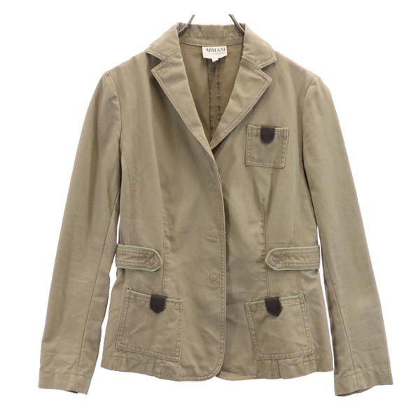 ARMANI COLLEZIONI Military jacket 40 Brown Women Used