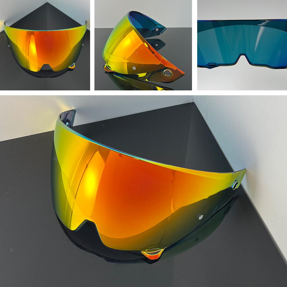 Visière Casque ATLAS pour RUROC Atlas3 Atlas4 Écran Facial Coupe-Vent Anti-Brouillard Visière Moto Remplacement Durable Viseira Capacete