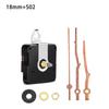 Silent DIY Cross-Border Long Shaft Clock Movement with Walnut Wood Hands - 4 Styles Available