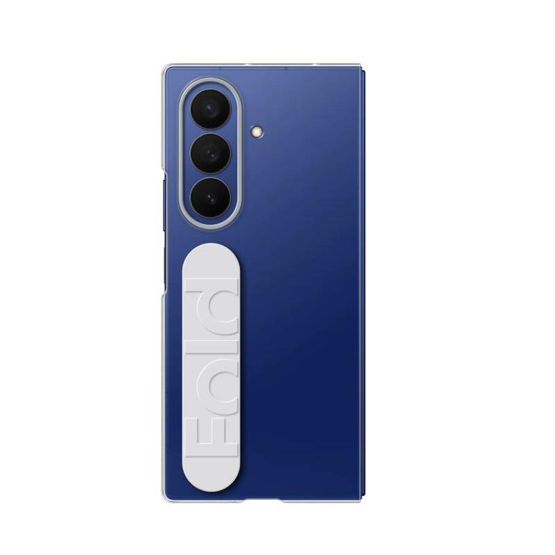 Original Samsung Galaxy Z Fold7 Clear Grip Case Cover For Galaxy Z Fold 7 Phone Casa with Finger Holder and Screen Protecto Film Protective Case