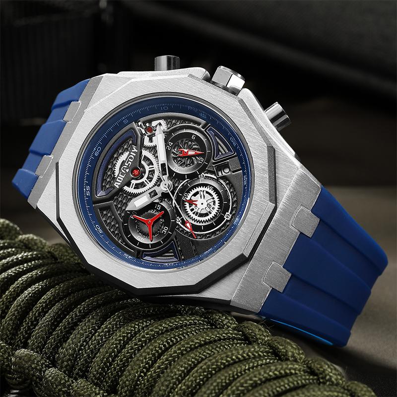 Quartz Wristwatches Watch for Men Luxury Brand Men's Watch Calendar Luminous Waterproof reloj hombre Business Sports Watch