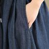 Blaue High Waist Weite Hosen Damen Sommer Einfarbig Lässig Jeanshosen Damen Schlitz Locker Jeanshosen