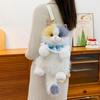 1Pcs Women Bow Cat Plush Bags Cute Realistic Ragdoll Backpacks Small Capacity Daypacks Lolita Personalized Gifts For Girls