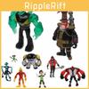 Ben 10 Actionfiguren Spielset mit neun hochwertigen PVC-Figuren für Sammler