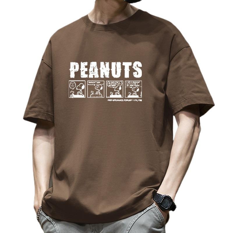 Summer Men T-shirts Cotton Short Sleeve T Shirt Comfortable Fabric Sportwear