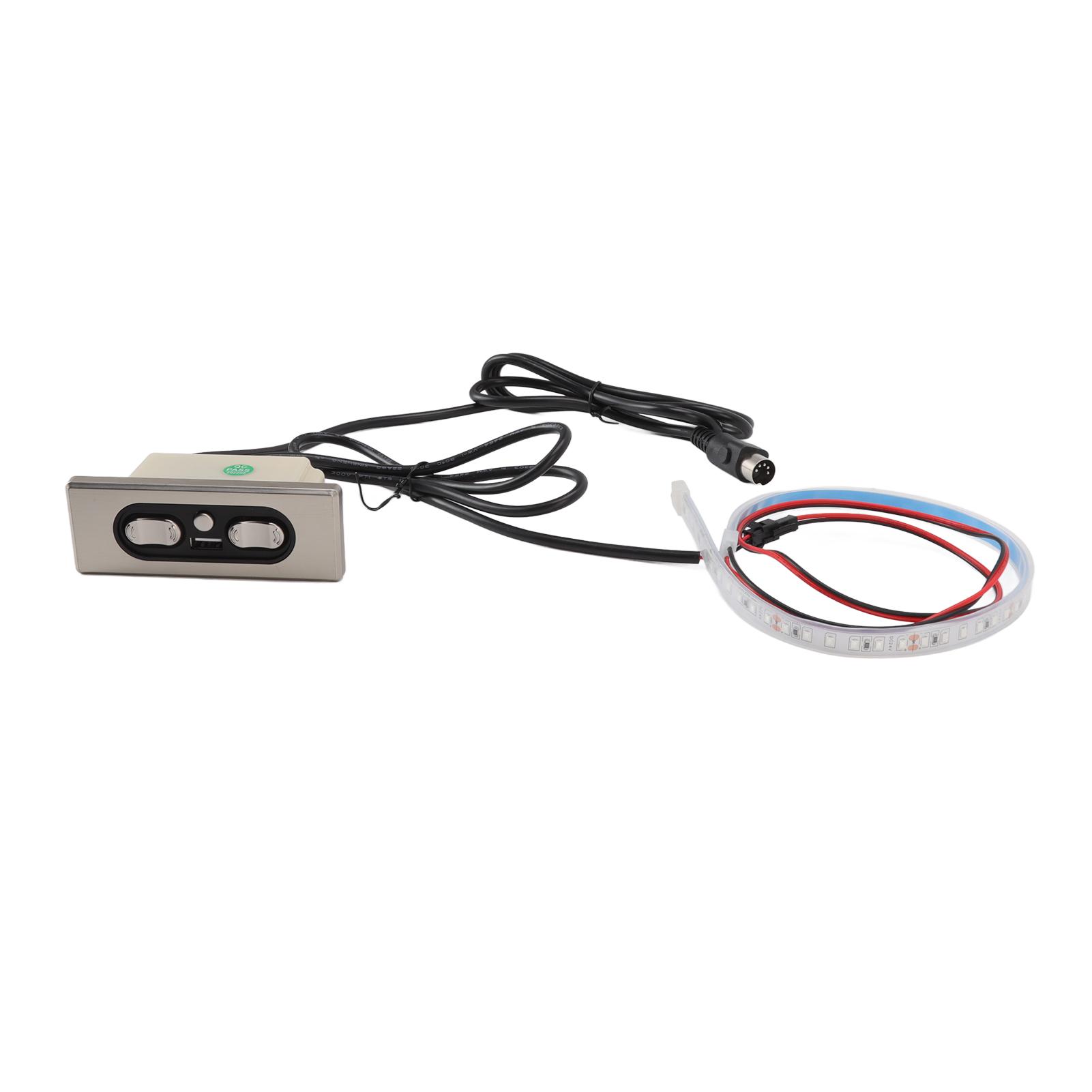 

Electric Sofa Controller 5A 3 Buttons 5 Pin Straight Head USB Charging Port Lift Chairs Switch with