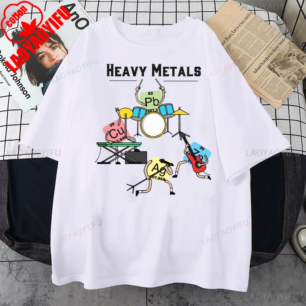 Chemistry Science Physics Mathematics Printed T-shirt Creativity Style Casual for Daily Wear and Casual Outings Harajuku