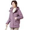 Mom winter cotton-padded clothes short fashion coat new cotton-padded jacket middle-aged women winter down cotton-padded clothes