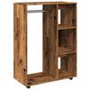 VidaXL Garde-robe vieux bois 80x40x110 cm bois d'ingénierie, armoire de rangement, organisateur de garde-robe, organisateur 856668
