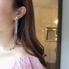 Retro Rhinestone Long Tassel Earrings: Exaggerated Socialite Style, Light Luxury for Women
