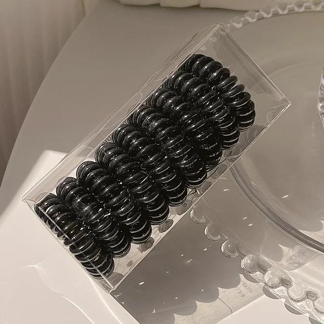 

Эластичные спиральные резинки для волос для женщин, девочек, держатель для хвостика, резинки для волос, резинка для телефона, модные женские аксессуары для волос
