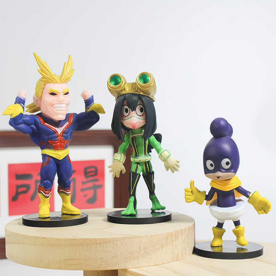 8Cm My Hero Academia Anime Figure Deku Midoriya Izuku Figure Bakugou Katsuki Dabi All Might Boku No Hero Academia Action Figure