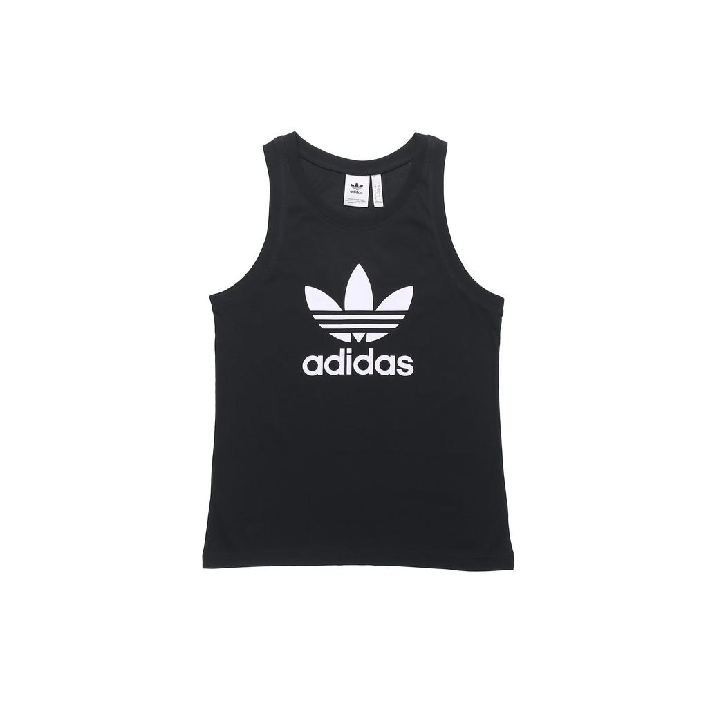 Adidas Originals Trefoil Tank Tops Men's Crew Neck Moderate Straight Fit DV1509