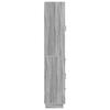 Cabinet Set 2 Pcs Grey Sonoma Particleboard