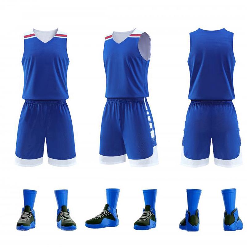 Schnelltrocknende Atmungsaktive Herren Custom Basketball Team Uniform