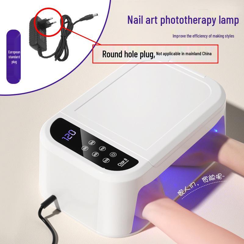 High Power UV LED Nail Lamp - Fast Drying, No Blackening, for Gel Nail Polish