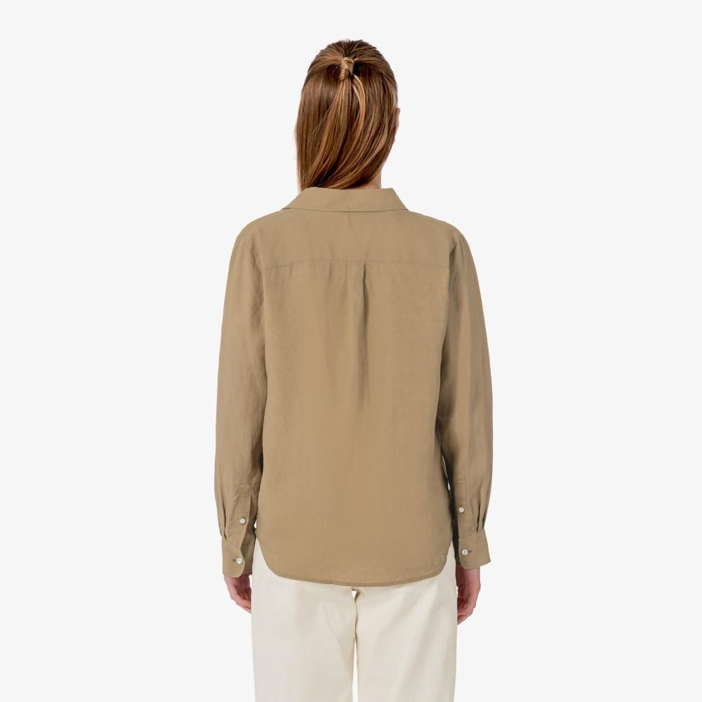 [Lacoste] Women's Regular Fit Linen Shirt CF005E-56G02S