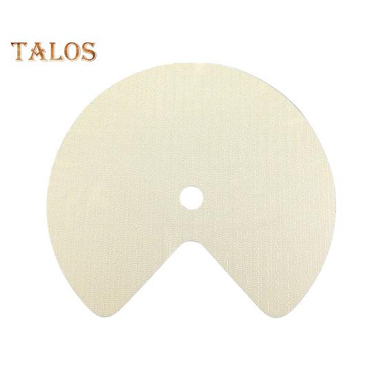 2Pcs Shelf Liner Circle Kitchen Liners Non Adhesive Cabinet Drawer Mats Non Slip Fridge Liners for Pantry Sink Storage Cupboard