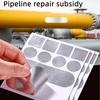 Pipe Mending Patch Waterproof Aluminum Foil Tape High Temperature Resistant Pot Repair Stickers for Stainless Steel Fixing Leak