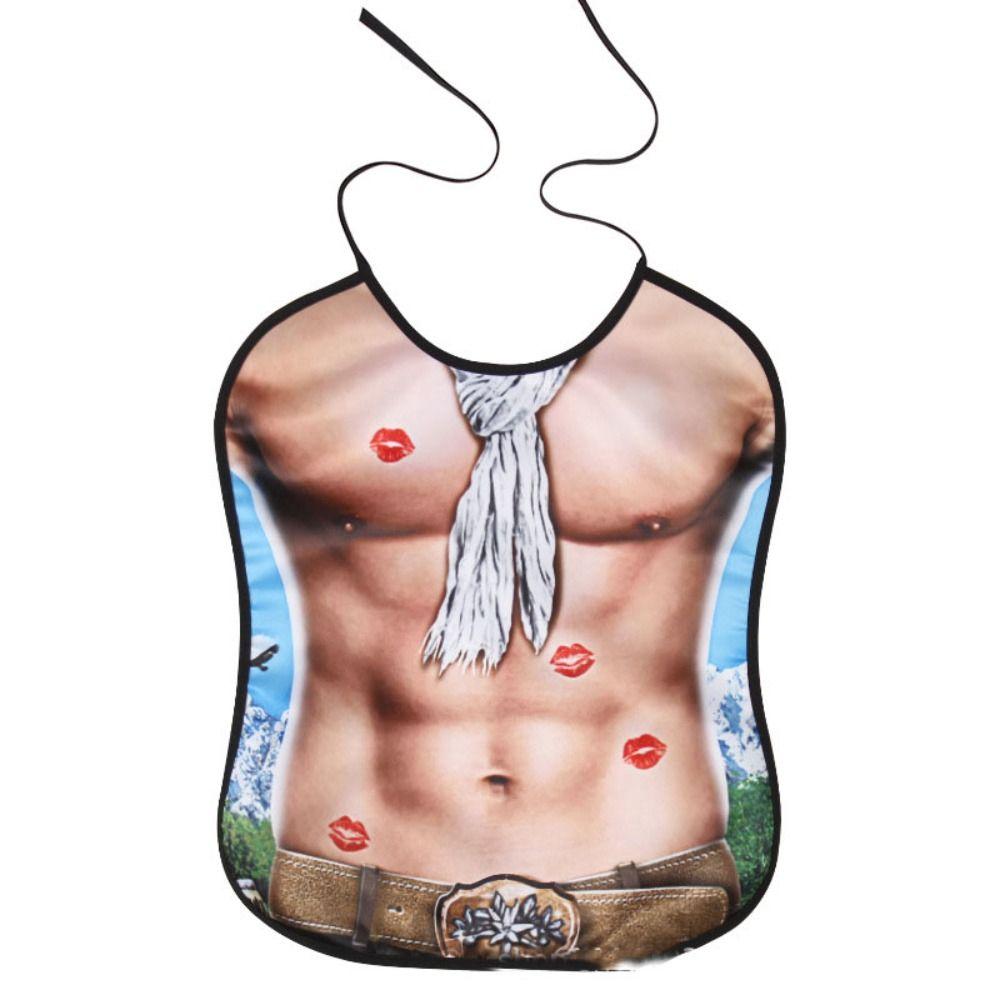 Новый полиэстеровый взрослый нагрудник Подарок Разыгрыш Реквизит Фартук для пожилых