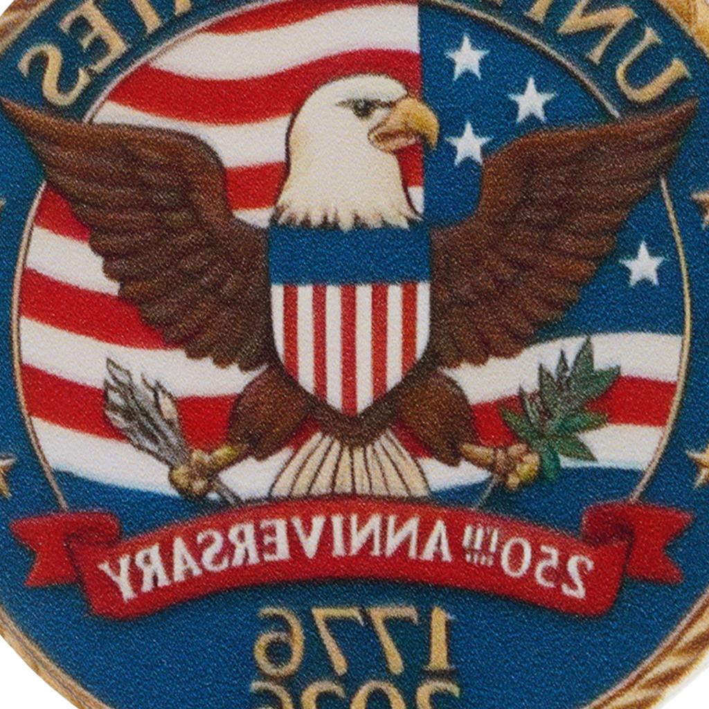 Ornamenti Campanella Commemorativa 250° Anniversario Americano Decorazioni per Feste per Commemorare la Storia