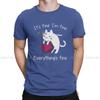 It's Fine I'm Fine DND Men T Shirt Cotton Gothic Crewneck Tee Shirt Harajuku Clothes