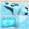 PlayVital Gothic Imp Series Cute Silicone Protective Cover for Switch Pro Includes 4 Thumb Grips and 2 Grip Silicone Cover Controller, Stickers,
