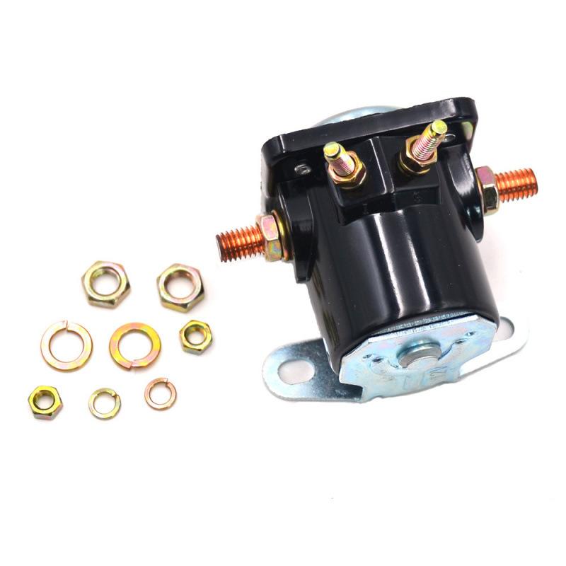 Sw-3 Heavy Duty Starter Solenoid Relay 12V Metal 4 Terminal Starter Solenoid Relay Fit 1set