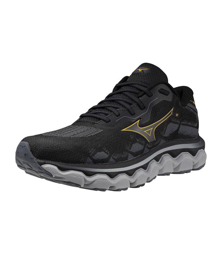 Mizuno (Men'S) Wave Horizon 7 Sw - Black:Citrus / J1Gc243104