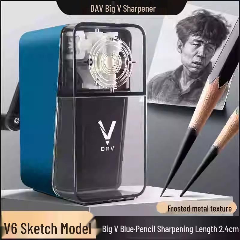 DAV Art V5V6 Hand-Crank Sketch Pencil Sharpener