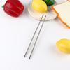 Healthy Tableware Hollow Stainless Steel Non-slip Chop Stick Chopstick