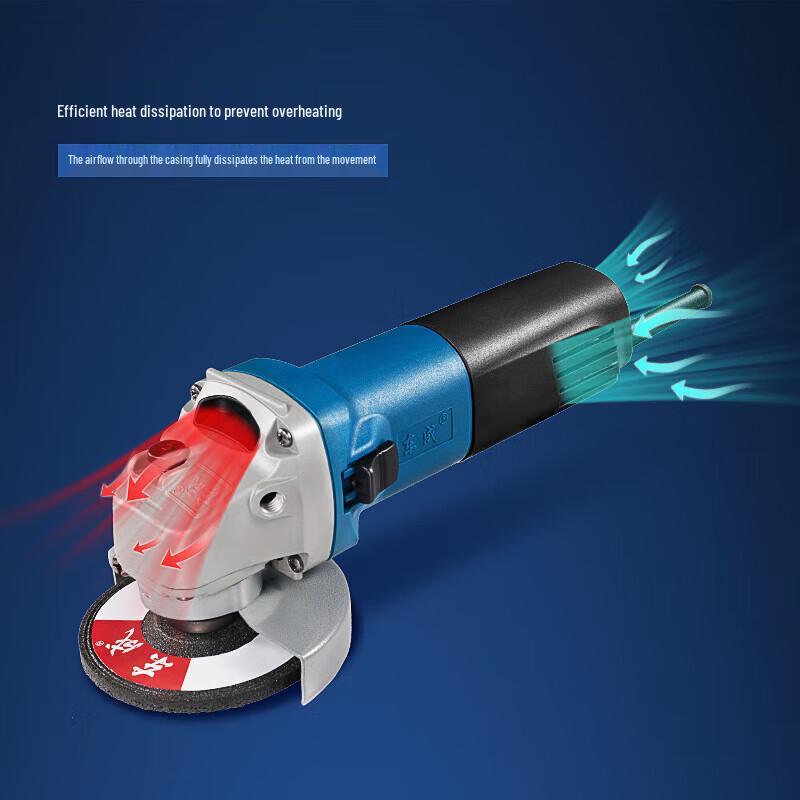 Dongcheng Adjustable Angle Grinder CN plug (adapter included)