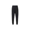 Jordan Logo Print Drawstring Elastic Waist Mid-Rise Joggers Men Bottoms Black DQ7341-010