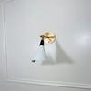 27,94 cm Håndlaget Messing Vegglampe Moderne Leselampe Hjem, Kontordekor