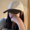 Leopard Print Duck Tongue Cap Color Splicing Rebound Caps Fashion Sun Hat  for Women Girls