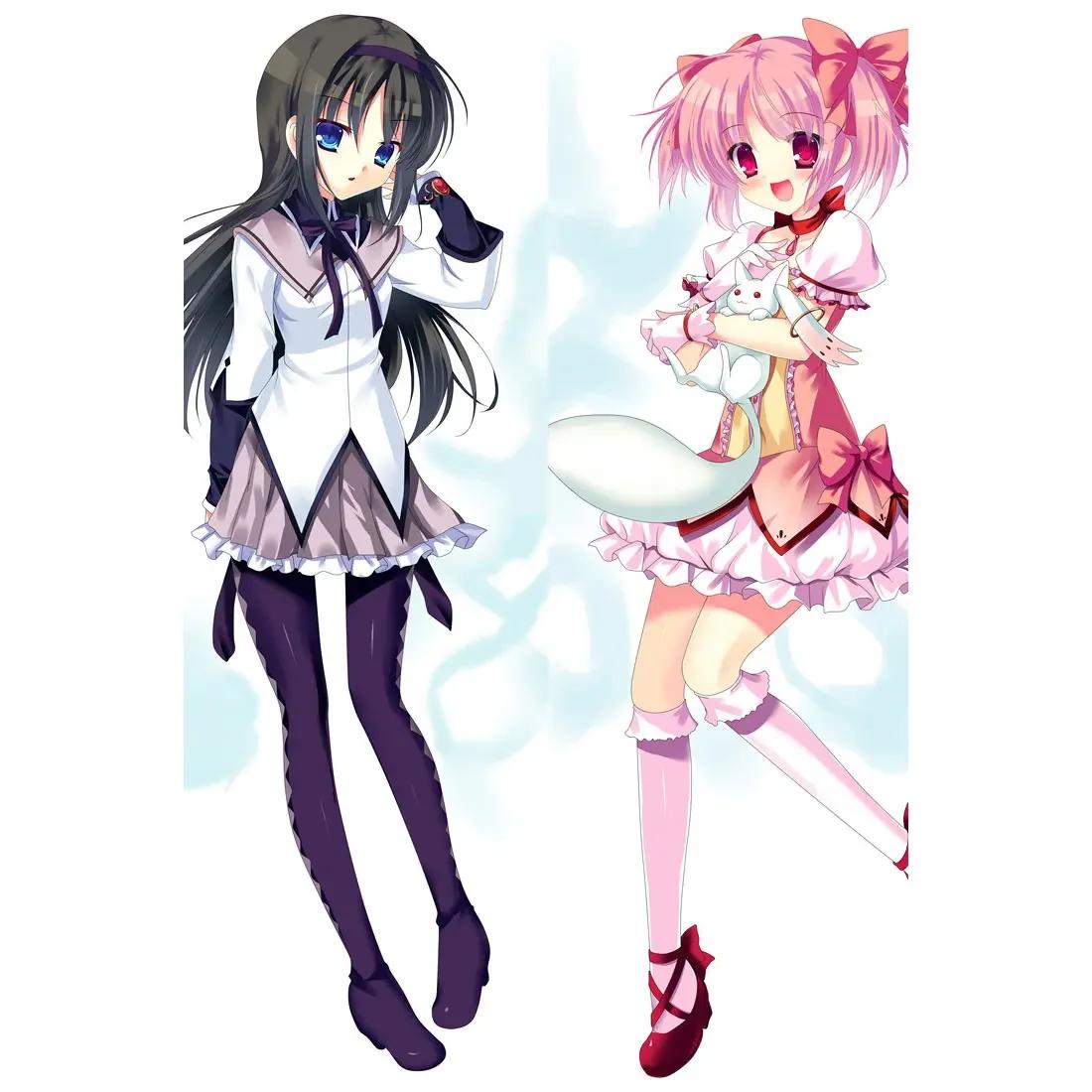 

Puella Magi Madoka Magica Dakimakura чехол аниме наволочка Otaku обнимающая подушка для тела Канаме Мадока Akemi Homura наволочка 40x120cm pillowcase