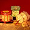 Handmade Projection Lantern Chinese Style Portable Luminous Lantern  Lunar New Year
