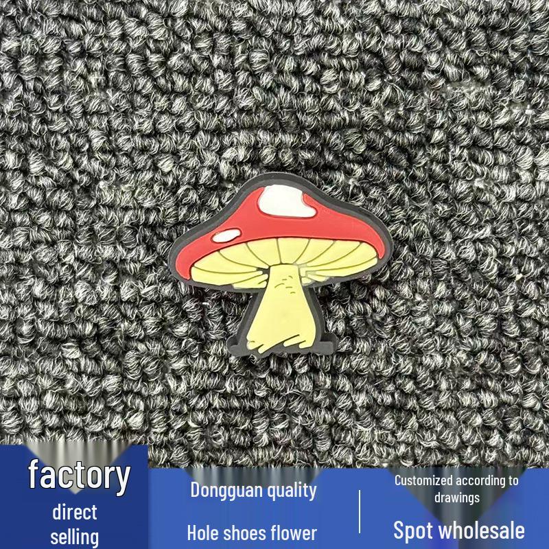 Smurf Style PVC Shoe Flower Buckle Decoration