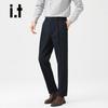 :CHOCOOLATEit Men's Straight-Leg Winter Business Casual Trousers
